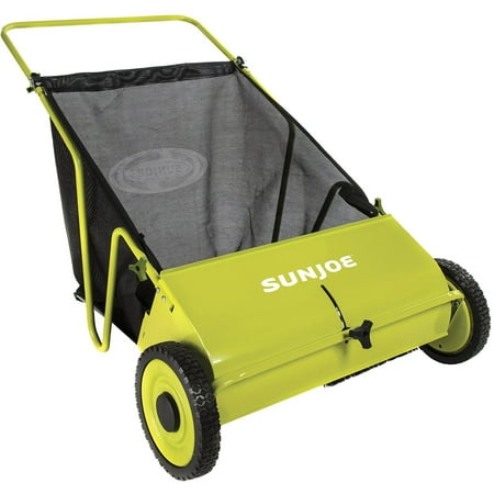 26 Inch Walk Behind Lawn Mower Mowers Compare Prices Sun Joe Sjsw26m Manual Push Lawn Sweeper 26