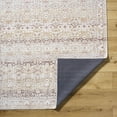 thumbnail image 4 of Hauteloom Bienna Hallway, Kitchen Machine Washable Runner Rug - Traditional - Cream, Peach, Dark Brown - 2'7" x 7'10", 4 of 9