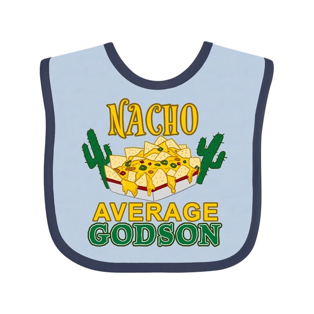 Download Nacho Average Godson with Nachos and Cacti Baby Bib ...