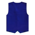thumbnail image 2 of TSSOE Kid Girls Boys Volunteer Vest Solid Color Irregular Hem Volunteers Activity Waistcoat Uniform Blue L/12, 2 of 5