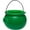Green, variant on PMU Halloween Cauldron 6 Inch, Small Witch Plastic Cauldron Candy Bowl Black, For Halloween Decor pkg/1