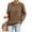 Brown, variant on Sweatshirts for Women Fall Outfits - Athletic Crew Neck Loose Pullover, Long Sleeve Solid Top for Active Lifestyle and Sporty Casual.,Black L