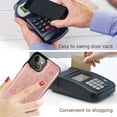 thumbnail image 6 of SaniMore for iPhone 14 6.1" Magnetic Wallet Case, PU Leather Case with Card Slot & Multi-Angle Kickstand Shockproof Protective Case for iPhone 14 Women Ladies, Purple, 6 of 9