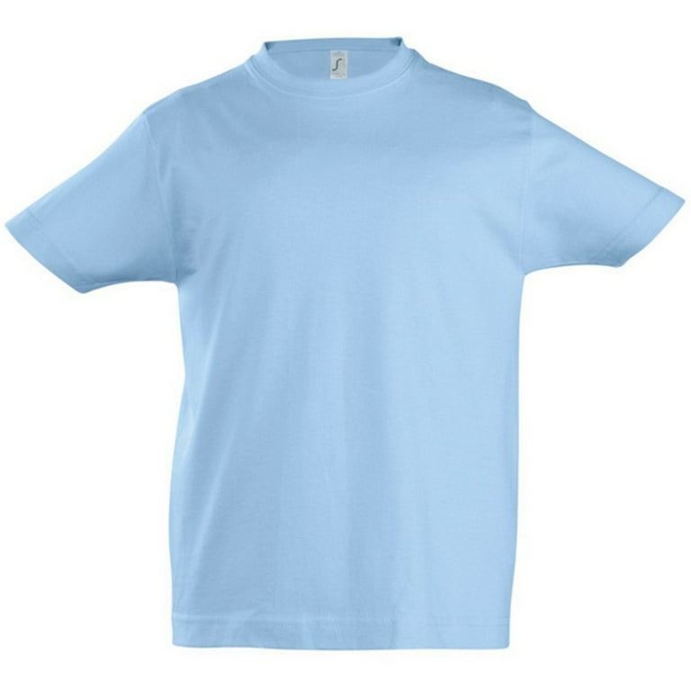 Kids Boys Heavy Cotton Short Sleeve T-Shirt - Walmart.com
