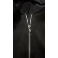 thumbnail image 4 of Liquidation de Chemises pour Femmes Chemises pour Femmes en Mélange Couleur Unie Col Rond Fermeture Éclair Veste Bouffante à Manches Longues pour Femmes, 4 of 5