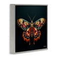thumbnail image 4 of Stupell Industries Vivid Patterned Moth Animals & Insects Painting Gray Framed Art Print Wall Art, 12 x 12, 4 of 10