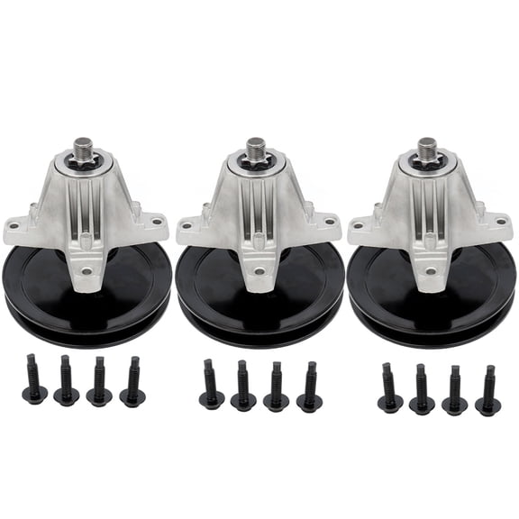 CCIYU 3 pack Mower Spindle Spindle Assembly fit for MTD for Cub Cadet 918-06977 618-06977 918-06977A 618-06977A Mowers