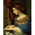 thumbnail image 2 of Autom co Catholic print picture - St. Cecilia - 8inch x 10inch ready to be framed, 2 of 2