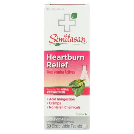 UPC 094841500072 product image for Similasan Heartburn Relief - 60 TAB | upcitemdb.com