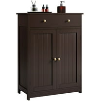 Renwick Storage Cabinet with Drawer, Espresso