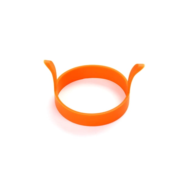 Molde de Gel de sílice para cocinar, herramienta para freír, utensilios para hornear, accesorios para el desayuno, horno de autoensamblaje de Herramientas y accesorios para hornear Naranja Billuyoard HA074158-01