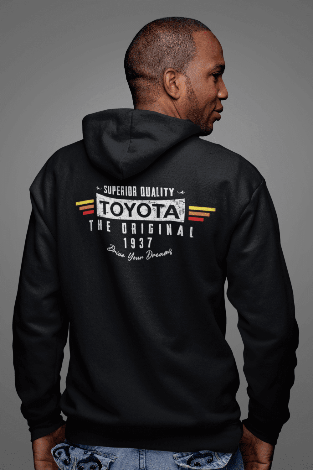 Toyota Zip-Up Hoodie-The Original Since 1937