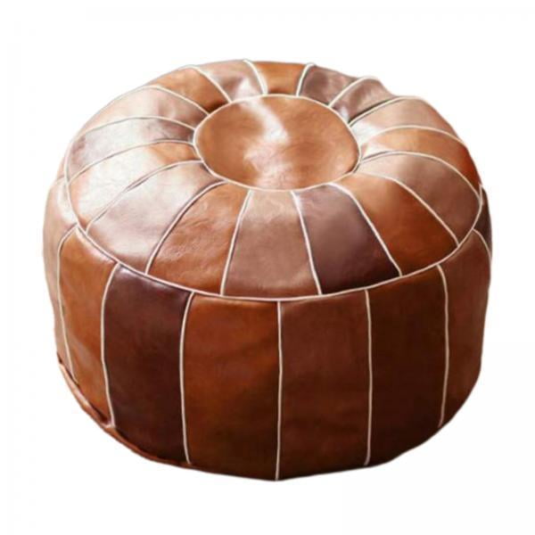 3 De Puf Marroquí Bohemio Para Almacenamiento De Reposapié Decoración De Habitación , Sa De Estar Redonda Baoblaze Cubierta otomana