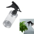 thumbnail image 1 of NIKOU Transparent Water Spray Bottle, Stainless Steel&Acrylic Watering Pot Trigger Sprinkle Watering Can for Plan, 1 of 7