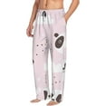 thumbnail image 2 of Haiem Cute Panda Men's Pajama Pants Ultra Lightweight Pjs Bottoms Sleepwear Bottom Pants with Pocket Drawstring-Large, 2 of 9