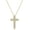 Crystal Bubble-G, variant on Baptism Cross Necklace for Women,First Communion Cross Necklaces Jewelry Gifts for Women[k0071]