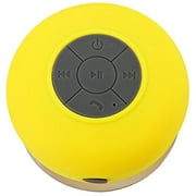 Waterproof Wireless Portable Water Resistant Speaker With Built-In Mic - Yellow