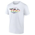 thumbnail image 2 of Men's White Nashville Predators Team Pride Logo T-Shirt, 2 of 3