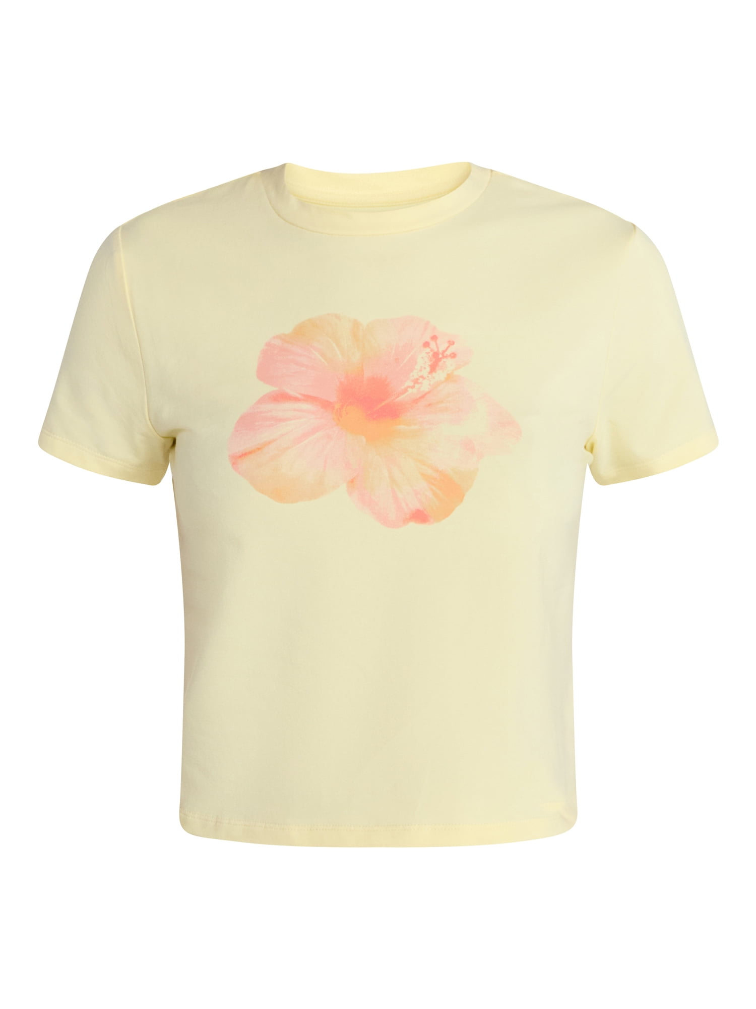 No Boundaries Sleepwear Graphic Baby Tee, Women's size XS - XXL