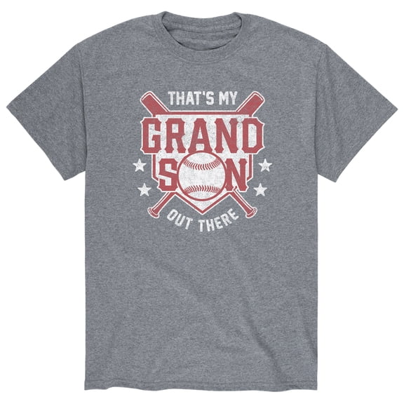 Instant Message - Thats My Grandson Out There - Men's Short Sleeve Graphic T-Shirt