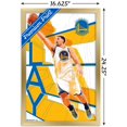 thumbnail image 3 of NBA Golden State Warriors - Klay Thompson 17 Wall Poster, 14.725" x 22.375", Framed, 3 of 3