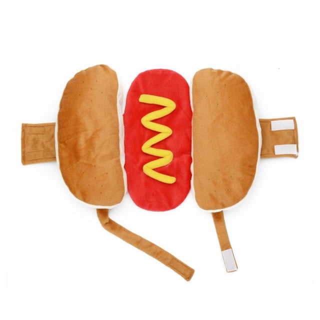 Pet Costume Clothes Hot Dog Cat Clothes Outfit Adjustable For Small Dog