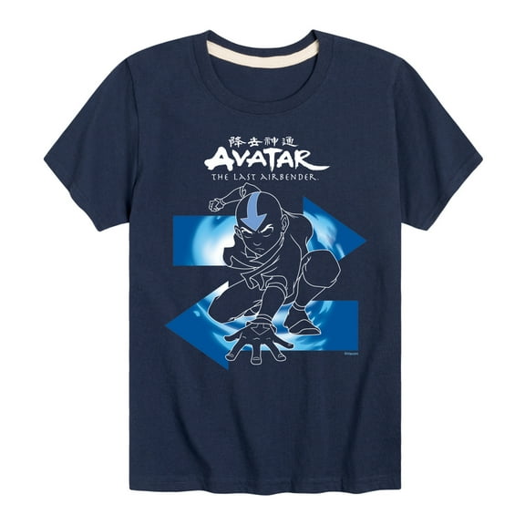 Avatar - The Last Airbender - Aang Arrows - Kids YOUTH SHORT SLEEVE TEE