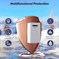 thumbnail image 4 of FOGATTI 5.1 GPM Natural Gas Tankless Water Heater Outdoor Gas Tankless Water Heater 120,000 BTU Instant Hot Water Heater, 4 of 9