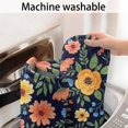 thumbnail image 5 of Pioneer Flower Floral Print Pattern Bathroom Rugs Mat, Non Slip Microfiber Bathroom Rug with Rubber Backing, Soft Mats for Bathroom Floor Tub Shower, 20"x32", 5 of 5