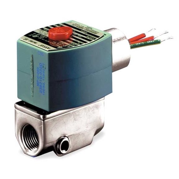 Redhat Solenoid Valve,2-Way/2-Position,NC,Fuel 8040H007