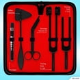 thumbnail image 2 of Kit de diagnóstico DEXSUR Percussion Taylor Reflex Hammer, diapasones C 128 y C 512, tijeras y lápiz indicador de pupila, juego de 6 piezas, 2 of 7
