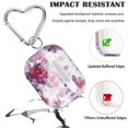 thumbnail image 2 of Étui Airpods Pro, Mignon Étui Protecteur à Fleurs pour Airpods Pro, Coque Rigide Imprimée pour Femmes et Filles pour Étui de Chargement Airpods Pro avec Porte-Clés, Ensemble d'Accessoires Airpods 3 (Rose), 2 of 4