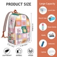 thumbnail image 5 of Large Sunflower Floral Print Backpack Gift Idea, Durable School College Bookbag with Laptop Sleeve, Practical Unisex Backpack for Daily Use and Commuting, 5 of 5