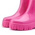thumbnail image 4 of Botas de lluvia de tobillo para mujeres Botas de lluvia impermeables Anti-Slipping Garden Zapatos Slip On Toble Rain Rain, 4 of 6