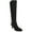 Black Eco Microsuede, variant on LifeStride Womens Gracie Faux Suede Heels Knee-High Boots