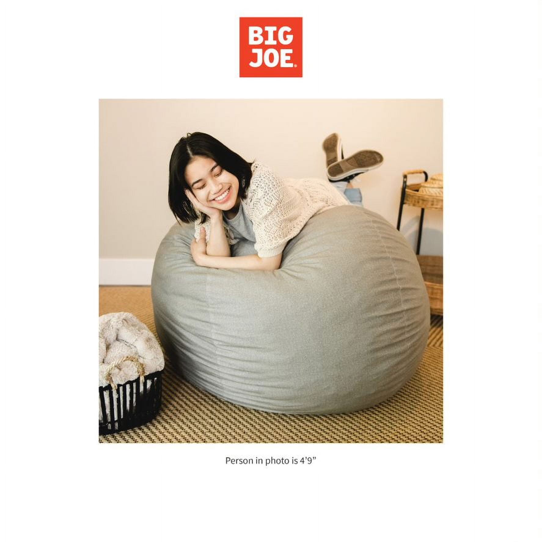  HDMLDP 7FT Bean Bag Chairs for Adults Kids Soft Fluffy Big Joe  Bean Bag Chair Without Filling Round Sofa Reading Chairs for Bedroom Living  Room Decor, Khaki : Home & Kitchen