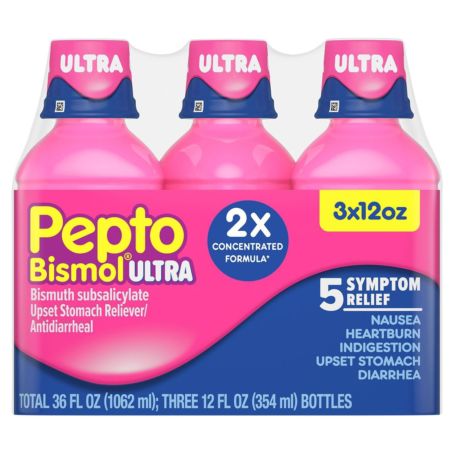 Customer reviews for Pepto Bismol Ultra Liquid, Original, 12 fl. oz., 3 pk. Customer reviews for Pepto Bismol Ultra Liquid, Original, 12 fl. oz., 3 pk.
