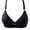 Black, variant on Women No Underwire Push Up Bras,for Large Breasted Women Adjustable Full Coverage Comfort Everyday Bras