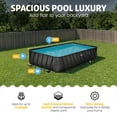 thumbnail image 2 of Funsicle 24 Ft Oasis Designer Lap Above Ground Pool with Pump, Rectangular Frame, 2 of 6