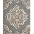 thumbnail image 2 of Safavieh Dip Dye Peregrine Floral Area Rug, Slate/Beige, 9' x 12', 2 of 8