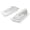 White, variant on 2-in-1 Vent Deflector & Floor Vent Cover, 2 Pack | Tool-Free Install, Adjustable 4x10 Floor Register for , Office & Ceiling | Rustproof ABS, Energy-Saving Airflow Control (White)