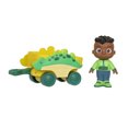 thumbnail image 5 of CoComelon Lane Cody’s Dino Trekker - Cody and a Green Dino Free-wheeling Wagon - Engaging Toy for Toddlers, 5 of 8