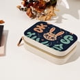 thumbnail image 7 of Easter Velvet Portable Jewelry Box with Removable Compartment - Ultimate Gift for Bracelet and Earring Organization, 7 of 7