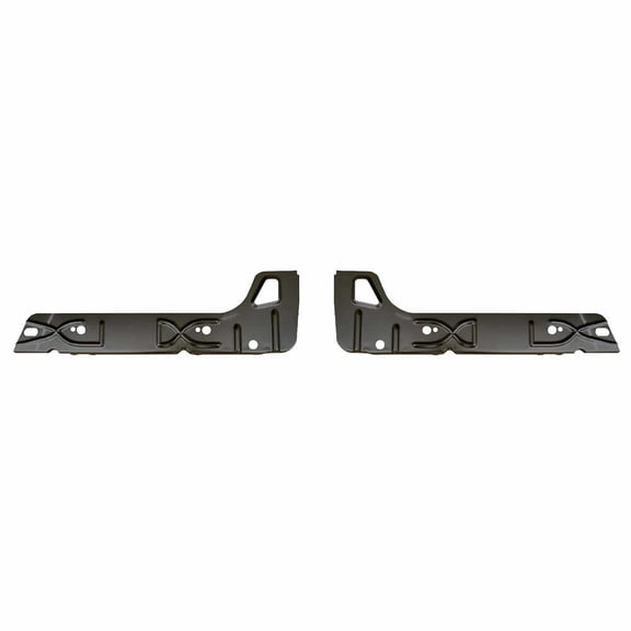 Rear door Inner Rocker - PAIR. Fits 99-18 Chevrolet Pickup Silverado Crew Cab, 07 Chevy Pickup 2007 Classic Crew Cab, 07 GMC Pickup 2007 Classic Crew Cab, 99-18 GMC Pickup Sierra Crew Cab