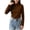 G55 Coffee, variant on LUGOGNE Tween Girls Mock Neck T-Shirts Long Sleeve Thermal Shirts Solid Color Warm Undershirt Tops Purple,150