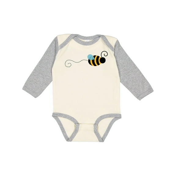 Inktastic Honey Bee Boys or Girls Long Sleeve Baby Bodysuit
