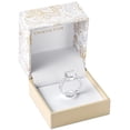 thumbnail image 2 of Charter Club Silver-Tone Square Crystal Band Ring (Silver, 5), 2 of 2