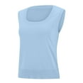 thumbnail image 5 of Bovemsi Silk Camisole Tops for Women Summer Sweater Vest Sleeveless Ribbed Knit Camisoles for Under Clothes, 5 of 9