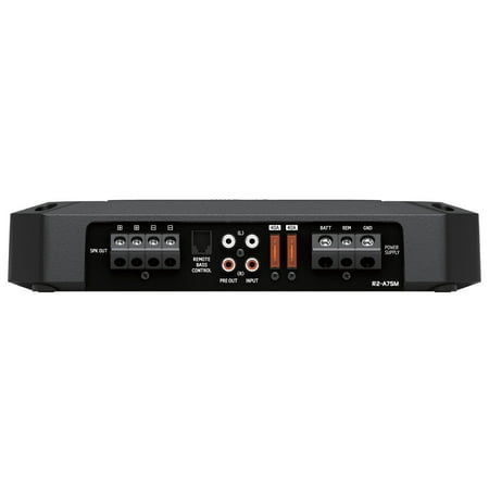 Alpine - R-Series Class D Mono Amplifier with Variable Crossovers - Black