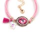 thumbnail image 2 of Pulsera de aleación de moda para mujer y niña, pulsera, decoración de joyería (rosa), 2 of 2